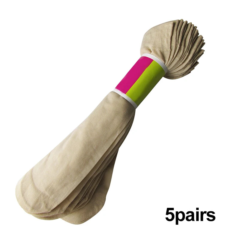 Velvet Sheer Ankle Socks Set for Women | Soft Thin Nylon Silk Socks Pack