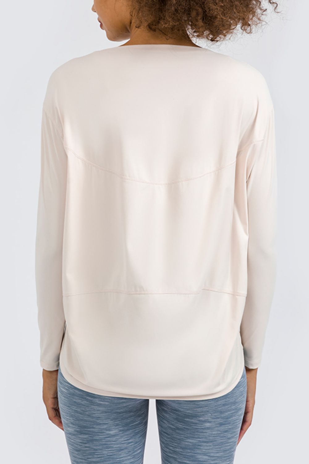 Loose Fit Active Top in Mustard - alternate view 18