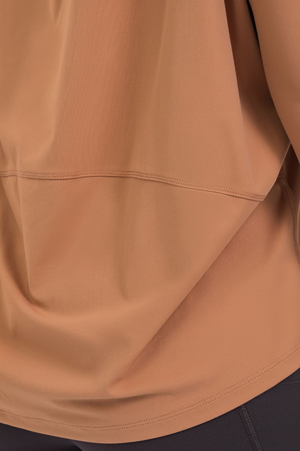 Loose Fit Active Top in Mustard - alternate view 3