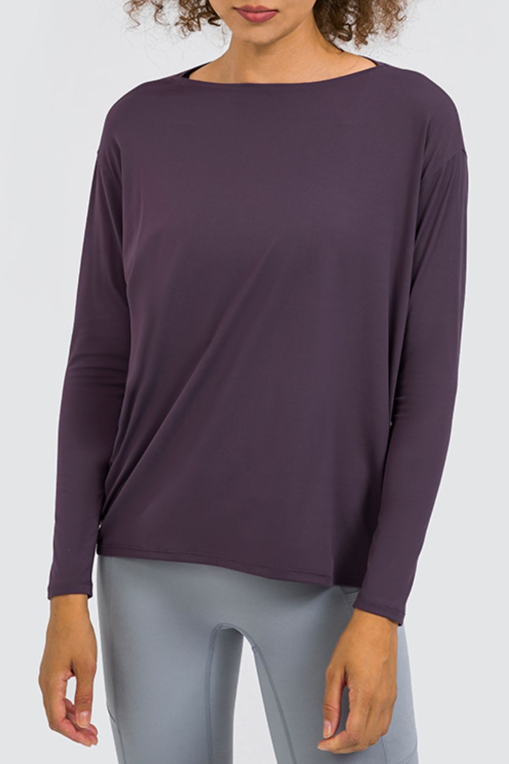 Loose Fit Active Top in Mustard - alternate view 20