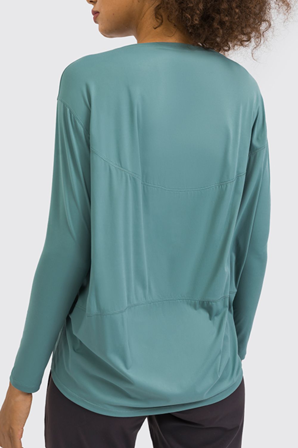 Loose Fit Active Top in Mustard - alternate view 15