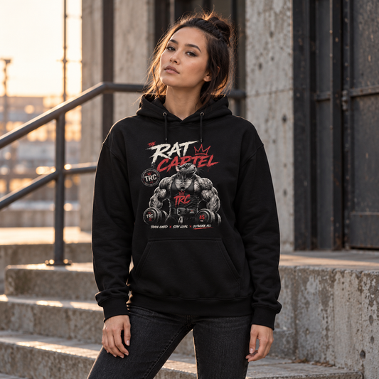 The Enforcer Hoodie — Black - alternate view 2