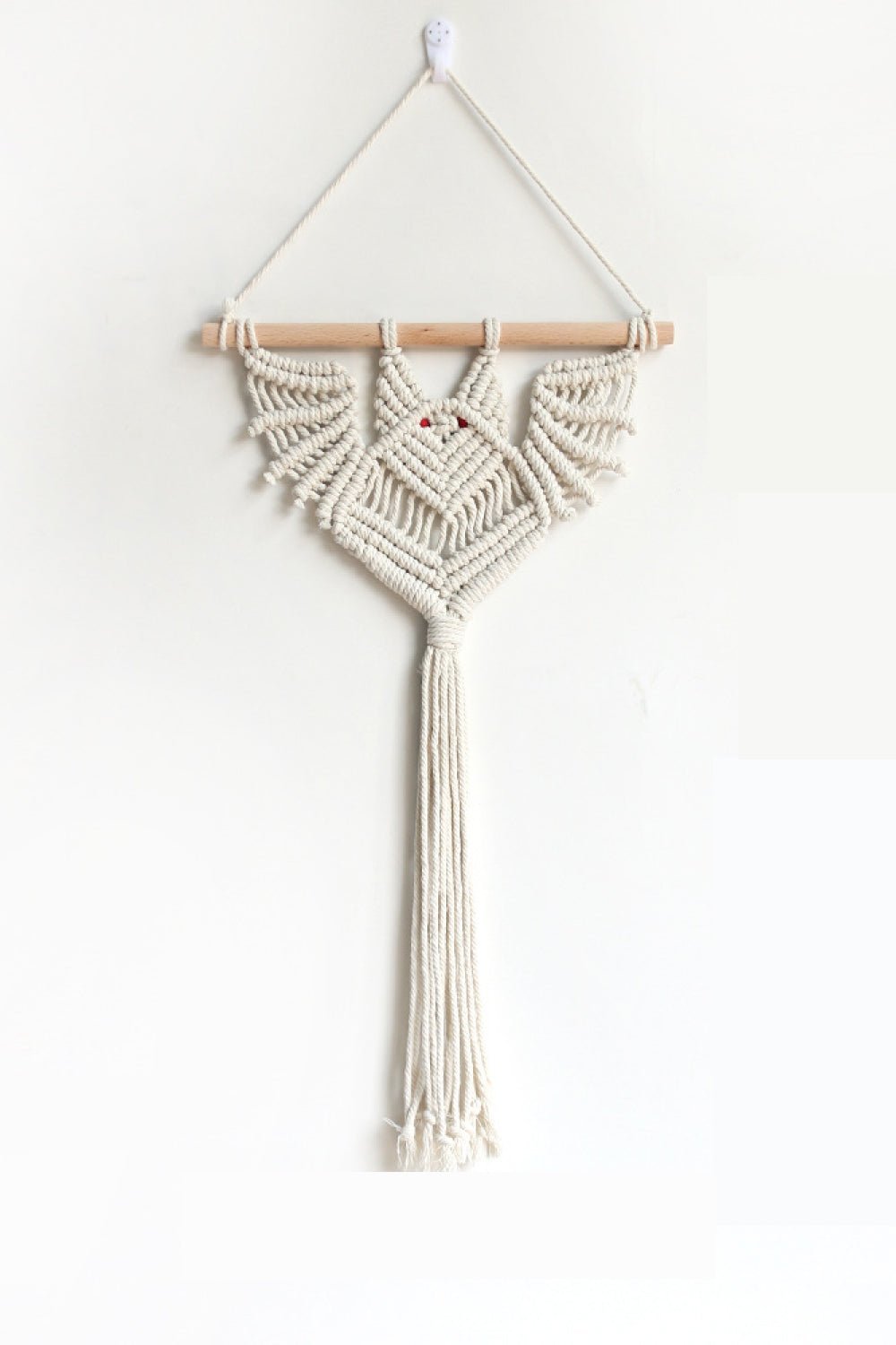 19.7" Bat Macrame Wall Plant Hanger - SeaTown Outfitters