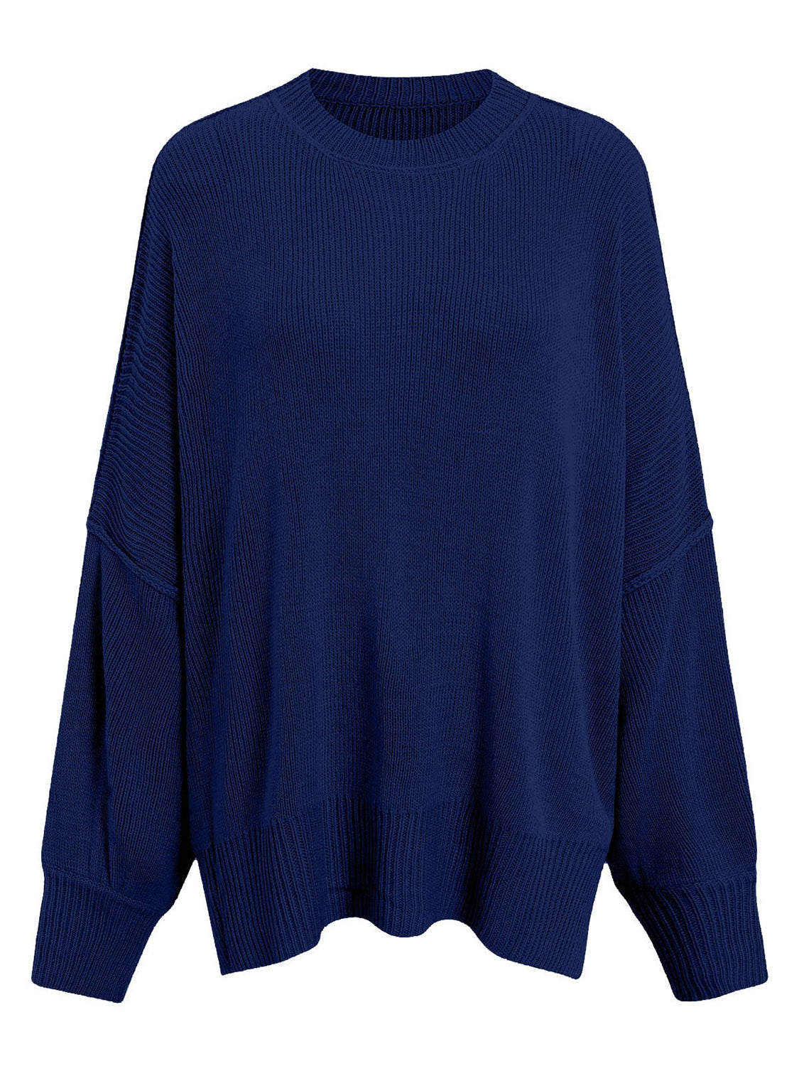 Round Neck Long Sleeve Sweater