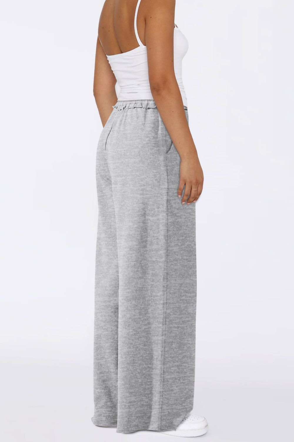 High Waist Wide Leg Pants