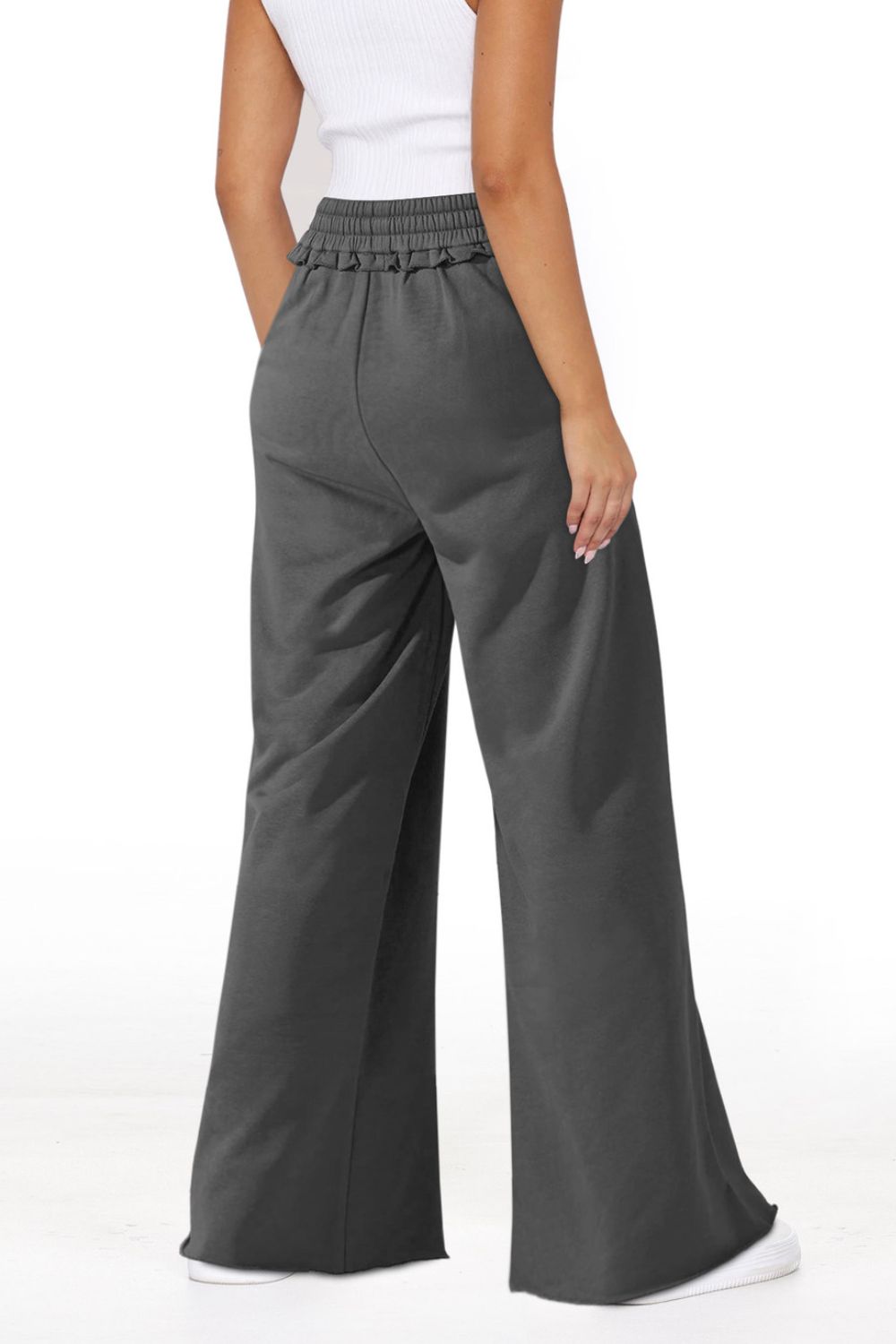 High Waist Wide Leg Pants