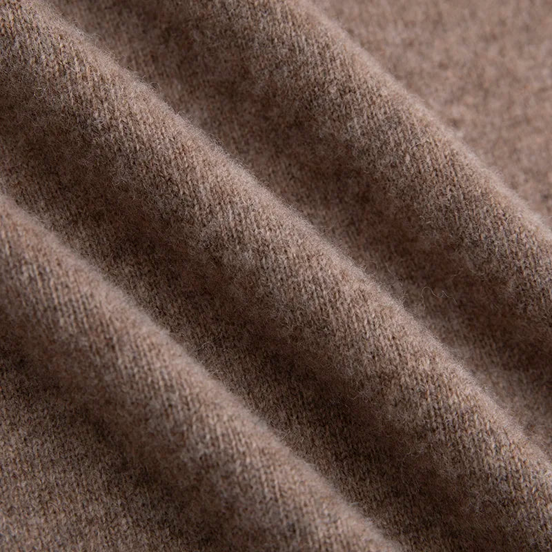 100% Merino Wool Sweater Long Sleeve Soft Knit