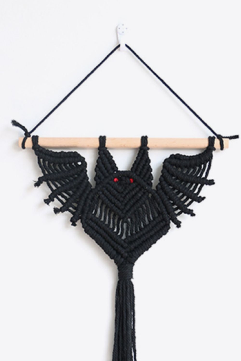 19.7" Bat Macrame Wall Plant Hanger - SeaTown Outfitters