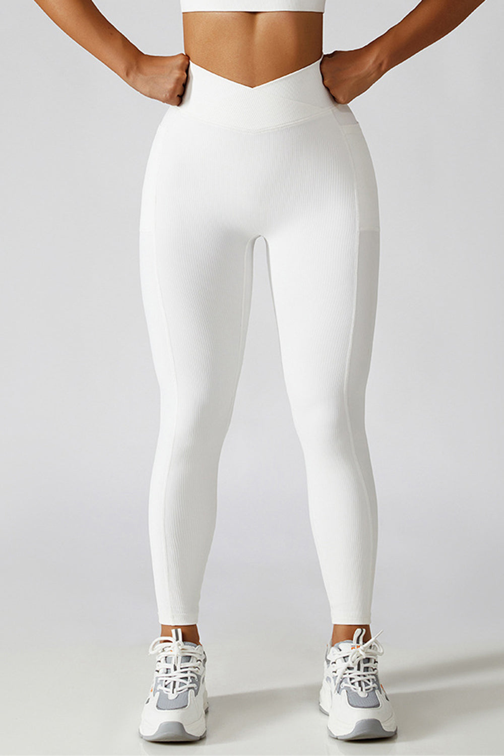 Basic Bae Crossover Waist Active Leggings