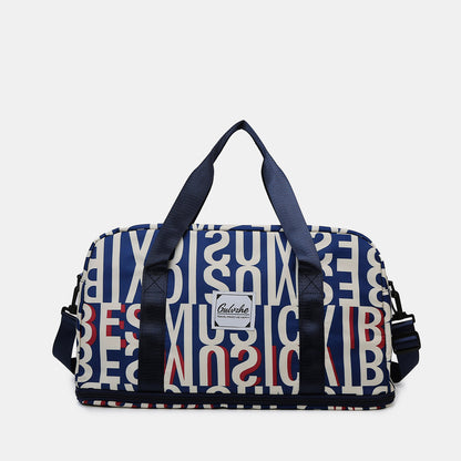 Oxford Cloth Printed Travel Bag