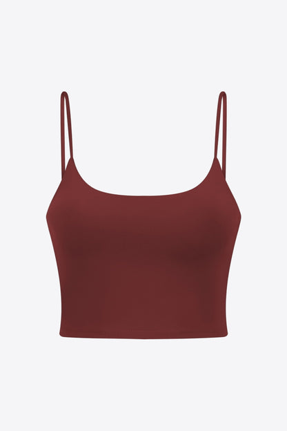 Feel Like Skin Scoop Neck Sports Cami