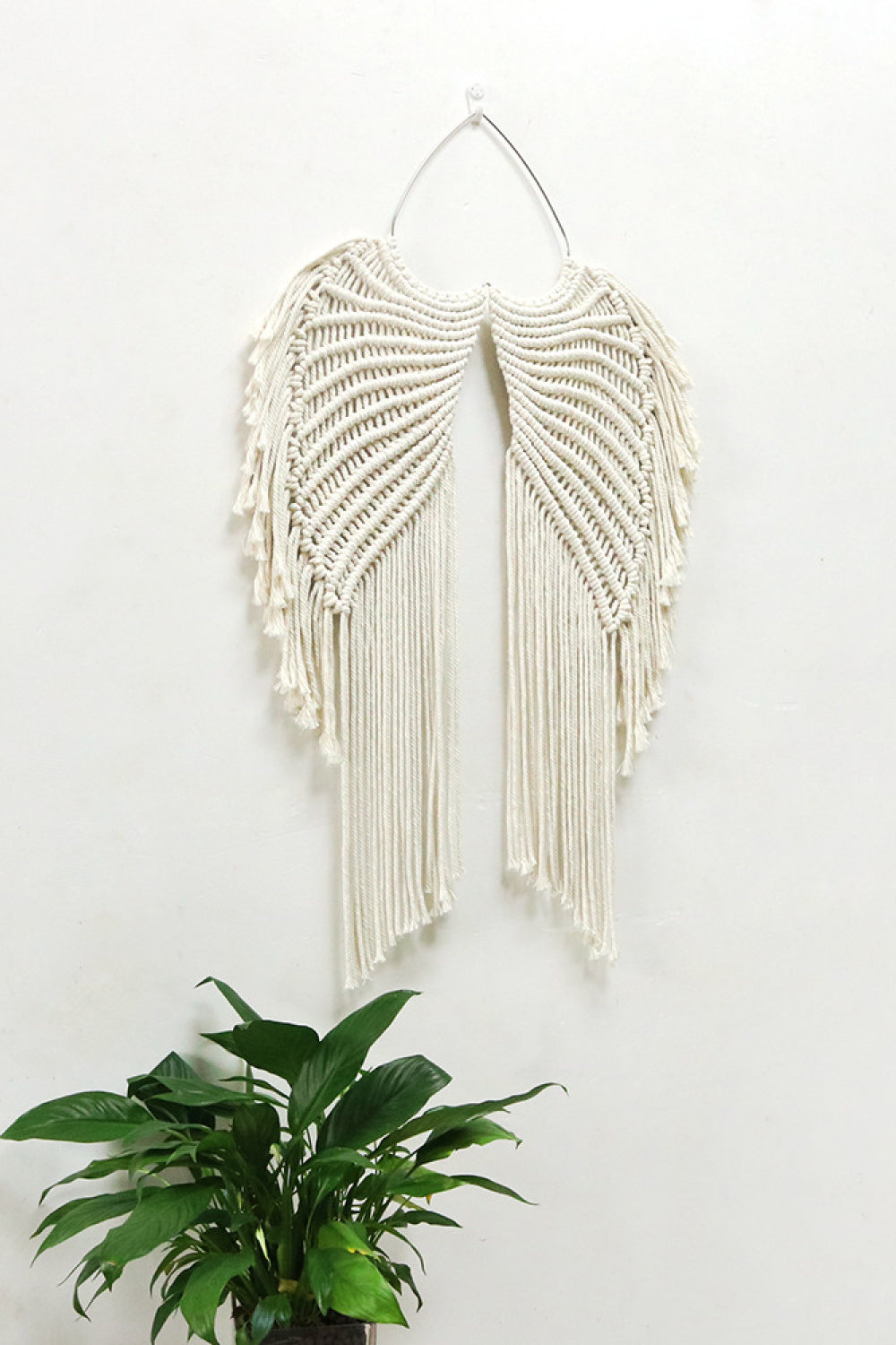 Macrame Angel Wings Wall Hanging