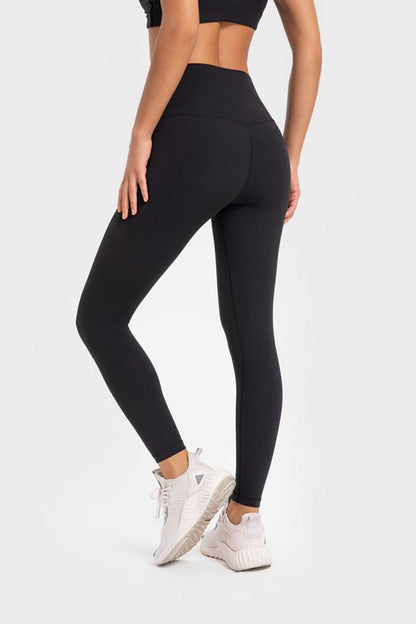 Highly Stretchy Wide Waistband Yoga Leggings