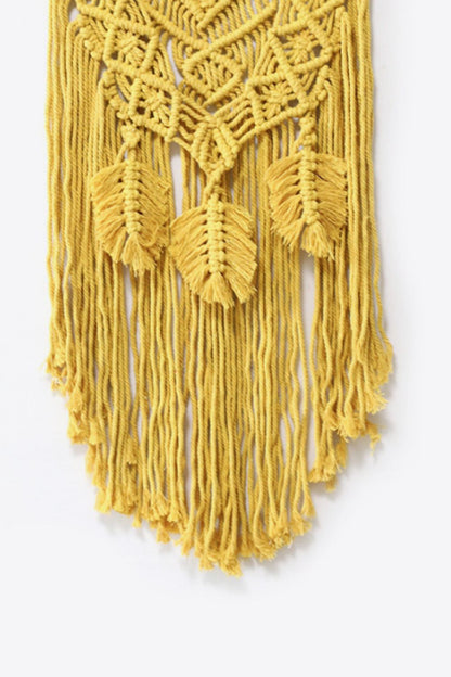 Fully Handmade Fringe Macrame Wall Hanging