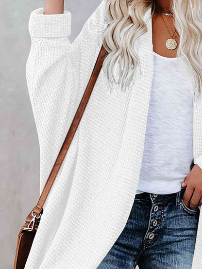 Open Front Long Sleeve Cardigan